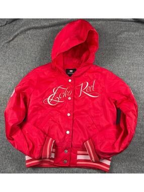 Ecko Red Y2K Vintage Bomber Jacket Womens large Streetwear